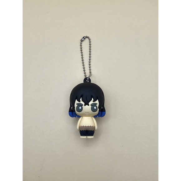 Demon Slayer: Kimetsu‎ No Yaiba 3D Rubber Mascot Inosuke Hashibira Keychain - Picture 1 of 4